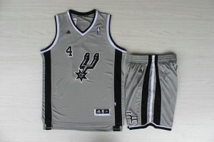 Maillot De Basket San Antonio Spurs Danny Vert 4 Tissus Sportif Fans Edition Ash